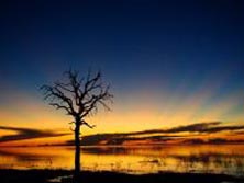 Südliches Afrika, Zambia: Wildes Zambia - Sonnenuntergang im Kafue Nationalpark